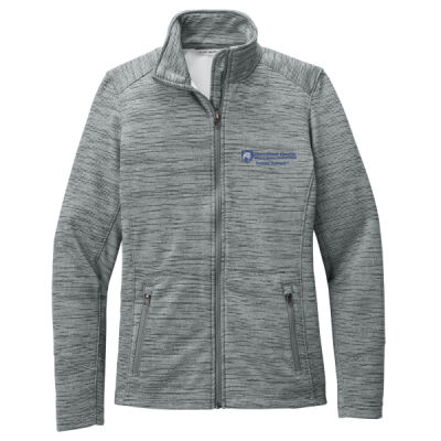 Port Authority Ladies Digi Stripe Fleece Jacket Thumbnail