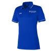 TEST-Under Armour Ladies' Tipped Teams Performance Polo Thumbnail