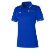 TEST-Under Armour Ladies' Tipped Teams Performance Polo Thumbnail